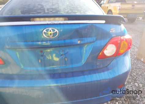 2009 Toyota Corolla S z USA, uszkodzony, nr VIN 2T1BU40E49C144797